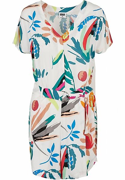 URBAN CLASSICS Jumpsuit "Urban Classics Damen Ladies Short Viscose Belt Jum günstig online kaufen