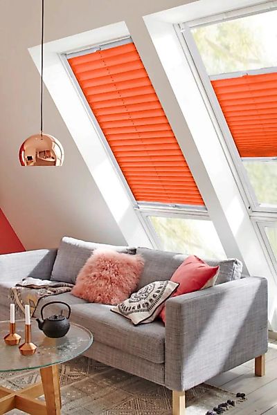 sunlines Dachfensterplissee »StartUp Style Crepe«, Lichtschutz, verspannt günstig online kaufen