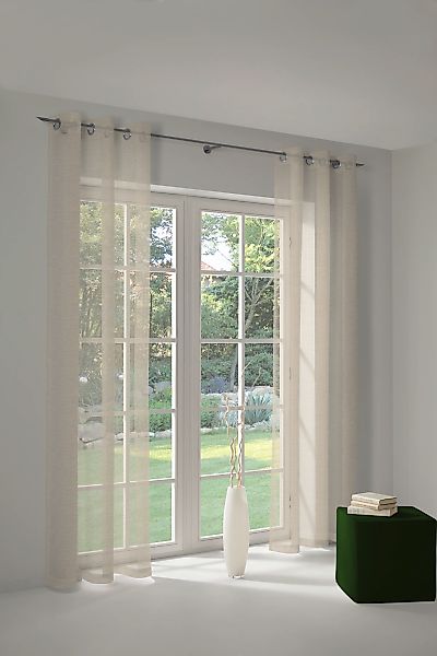 Wirth Vorhang "LORCA" Ösen 1 Stk. tlg. günstig online kaufen