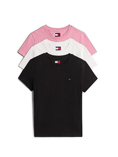 Tommy Jeans Kurzarmshirt TJW 3PACK C-NECK TEE (Packung, 3-tlg., 3er-Pack) S günstig online kaufen