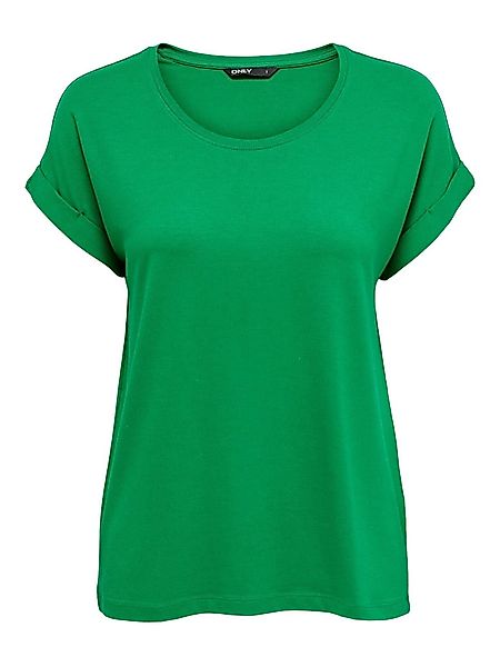 ONLY T-Shirt Einfarbiges Rundhals Kurzarm Oberteil günstig online kaufen
