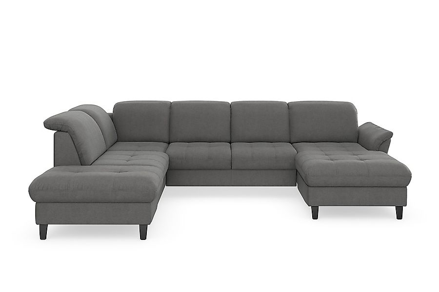 sit&more Wohnlandschaft »Maggiore U-Form« wahlweise mit Kopfteilverstellung günstig online kaufen