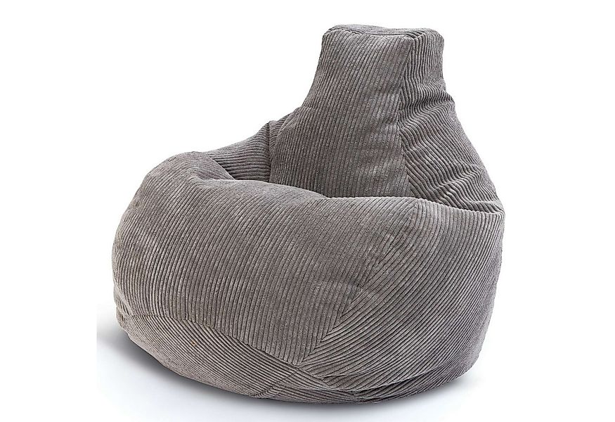 Green Bean Sitzsack Sitzsack Cozy Cord mit Rückenlehne (Indoor, waschbarer günstig online kaufen