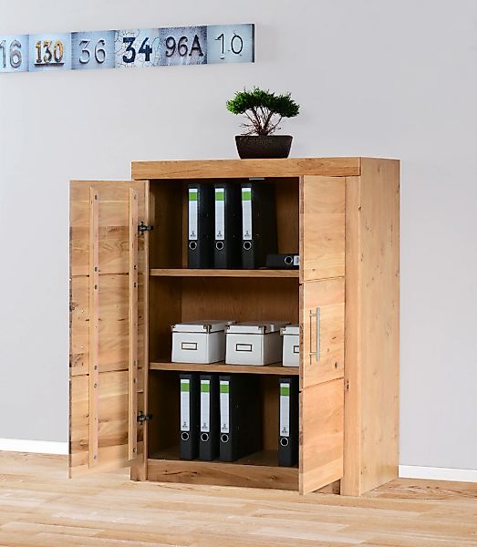 VOGL Möbelfabrik Aktenschrank "Toronto", in 2 Breite, 3 Fächer, teilmassiv, günstig online kaufen