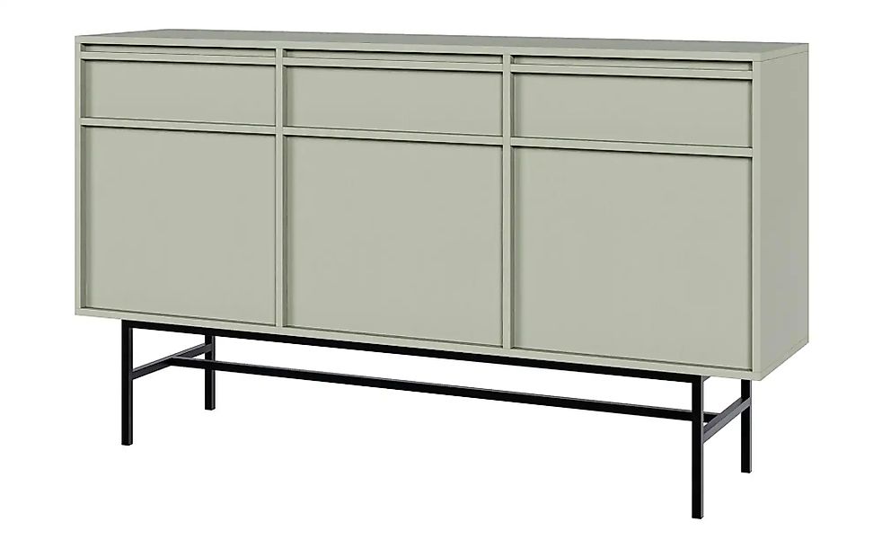 Selsey Sideboard  Evo ¦ grün ¦ Maße (cm): B: 154 H: 89 Kommoden & Sideboard günstig online kaufen