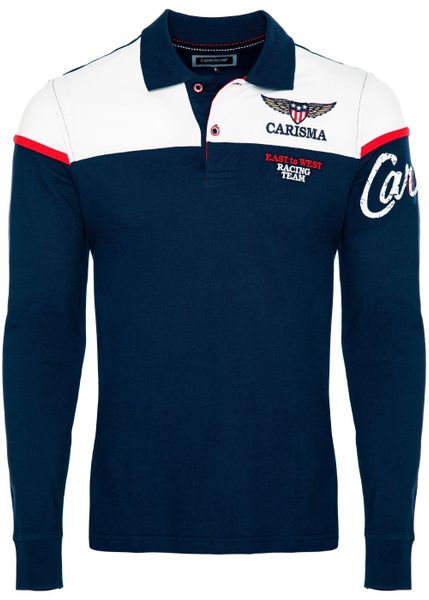 CARISMA Poloshirt (1-tlg) mit Stickerei Rugby günstig online kaufen