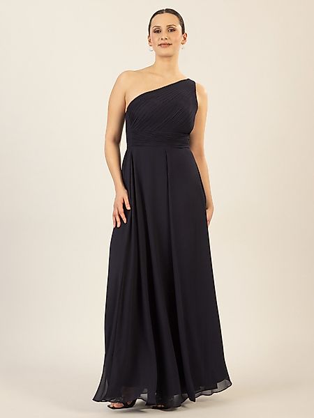Apart Abendkleid mit Plissee- Drapierung vorne günstig online kaufen