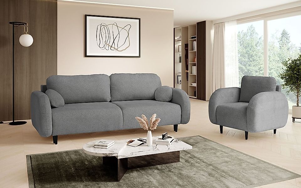 Beautysofa Schlafsofa 3-Sitzer mit Schlaffunktion, 3-Sitzer günstig online kaufen