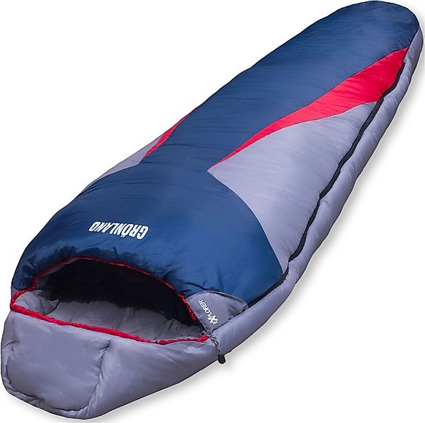 EXPLORER Mumienschlafsack Grönland Camping Schlafsack 230x82x55cm günstig online kaufen