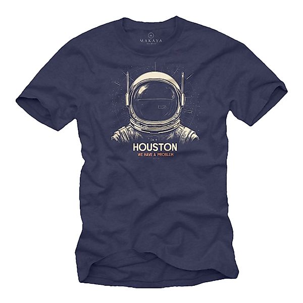 MAKAYA Print-Shirt mit Astronautenmotiv für Herren günstig online kaufen