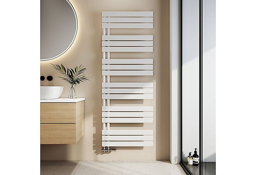 EMKE Badheizkörper Flach Paneelheizkörper Handtuchtrockner, 958W für 10 qm günstig online kaufen