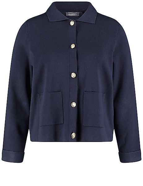 Samoon Strickpullover JACKE STRICK günstig online kaufen