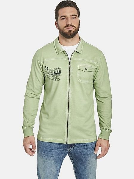 Jan Vanderstorm Sweatjacke FOLKWARD mit schließbarer Brusttasche günstig online kaufen