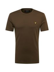 Lyle and Scott T-shirt Olive - Größe S günstig online kaufen