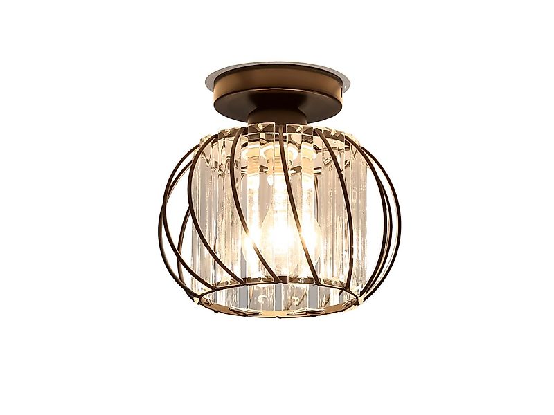 Riserva Dekolicht Deckenleuchte, Kristalllüster, Pendelleuchte im Retro-Ind günstig online kaufen