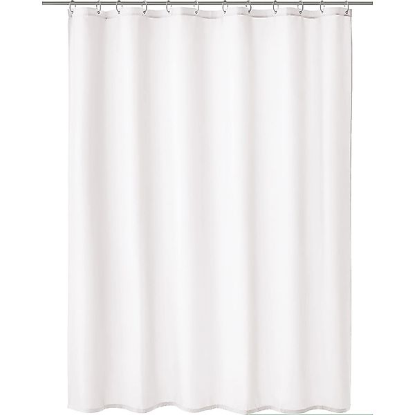 Kleine Wolke Duschvorhang Kito 240 cm x 180 cm Schneeweiß günstig online kaufen