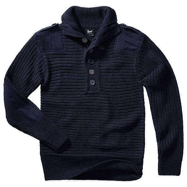 Brandit Alpin Stehkragen Sweater 5XL Navy günstig online kaufen