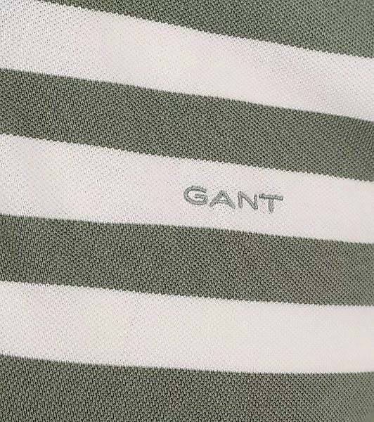 Gant  T-Shirts & Poloshirts Poloshirt Gestreiftes Pique Polo Kurzarmshirt günstig online kaufen