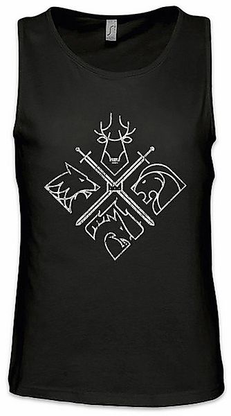 Urban Backwoods Tanktop House Emblems Ärmelloses T-Shirt Game Of Swords Hau günstig online kaufen