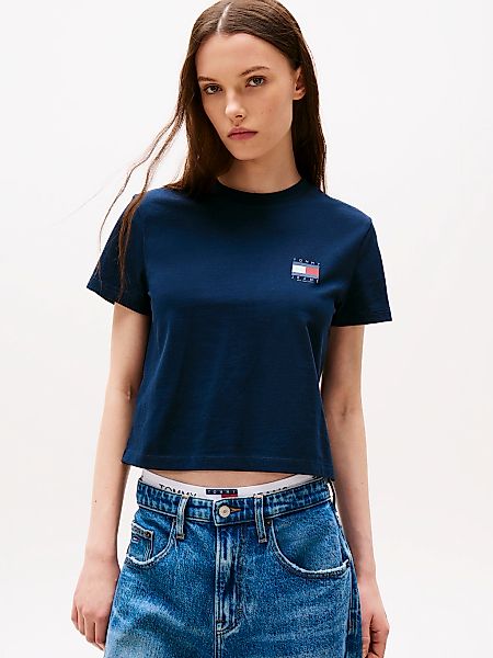 Tommy Jeans Kurzarmshirt "TJW REG SH TOMMY US FLAG SS TEE" günstig online kaufen