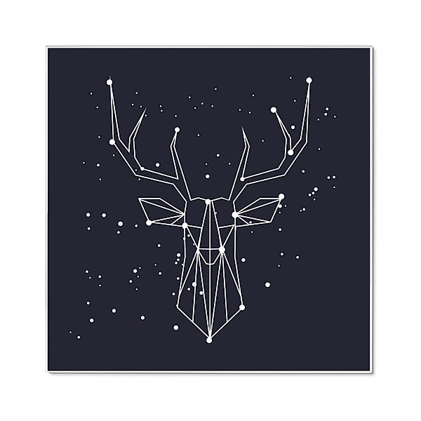 Banjado Magnettafel 50x50cm Magnetwand Weiß Aus Metall Magnetpinnwand Pinnw günstig online kaufen