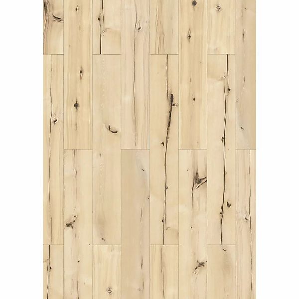 Laminatboden Eiche hell ca. 1,974 m² im Paket Holz natur B/S: ca. 19,4x0,8 günstig online kaufen