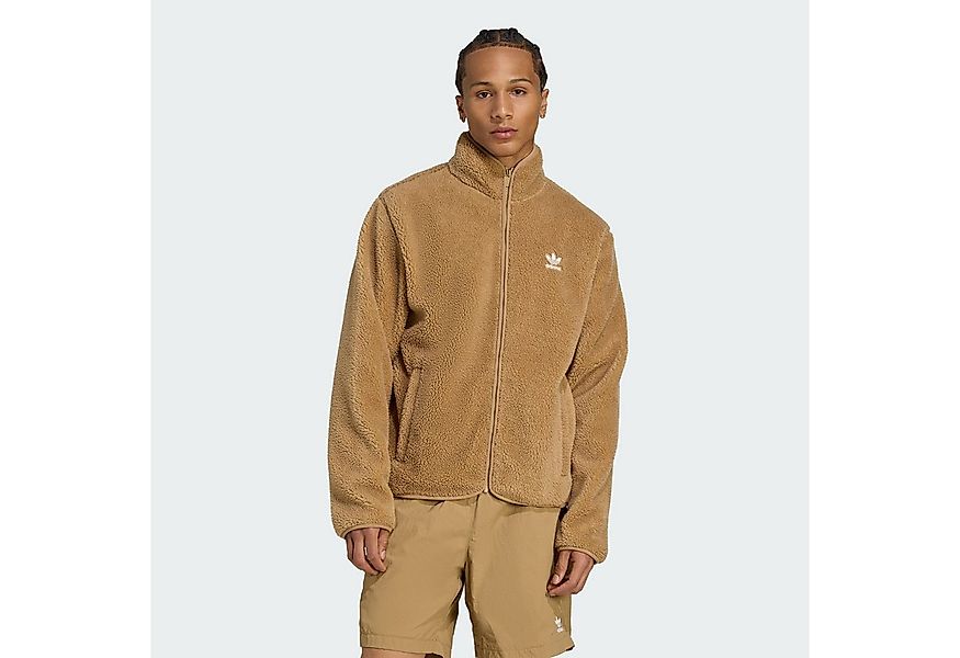 adidas Originals Fleecejacke TREFOIL ESSENTIALS TEDDY FLEECE (1-St) günstig online kaufen