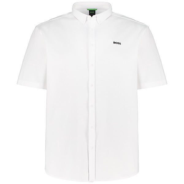 BOSS Freizeithemd aus Baumwolle Farbe weiß Größe: 5XL günstig online kaufen