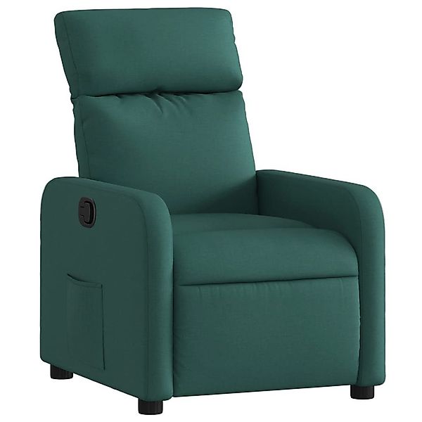 vidaXL Sessel Relaxsessel Dunkelgrün Stoff (1-St) günstig online kaufen
