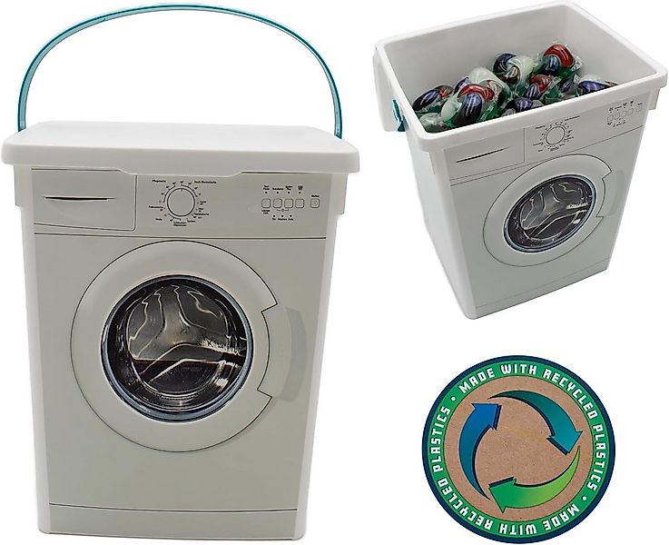 mucHome Aufbewahrungsbox Waschpulver Box mit Henkel, Waschmittel Behälter f günstig online kaufen