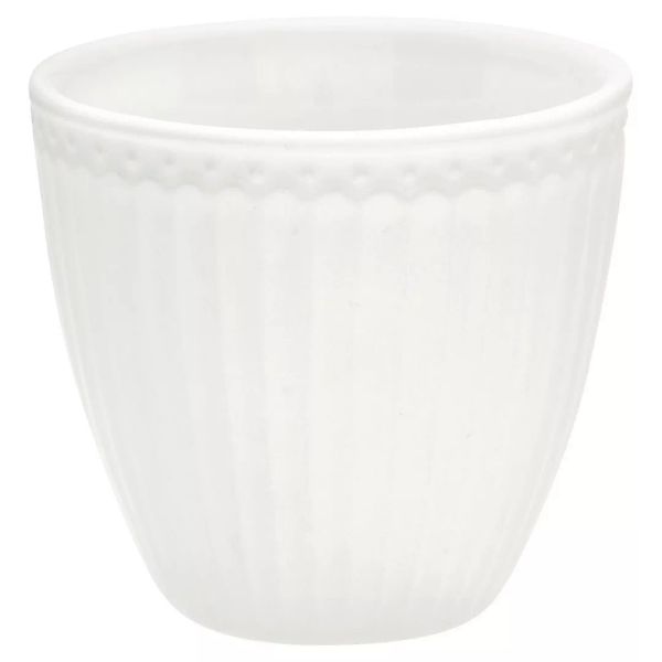 Greengate Alice Alice Latte Cup white 9 cm (weiss) günstig online kaufen