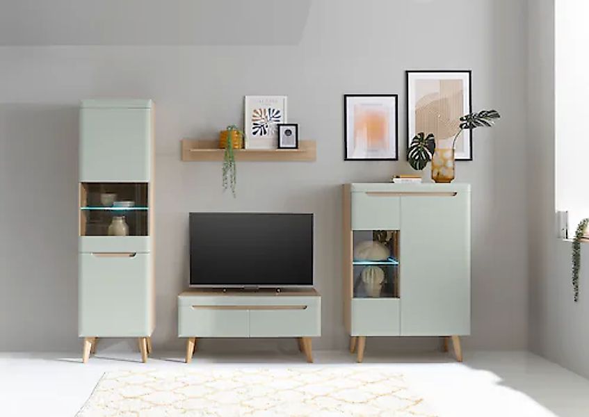 INOSIGN Wohnwand »Torge, Anbauwand, Schrankwand, Mediawand, Wohnzimmer-Set« günstig online kaufen