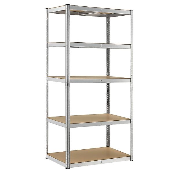 Juskys Lagerregal Basic 200 x 100 x 60 cm Verzinkt günstig online kaufen
