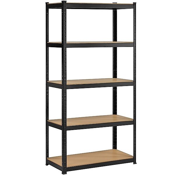 Yaheetech Schwerlastregal Lagerregal 5 Böden, Kellerregal Standregal Max. B günstig online kaufen