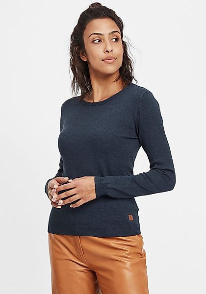 OXMO Strickpullover OXEdda Gemütlicher Basic Feinstrickpullover günstig online kaufen