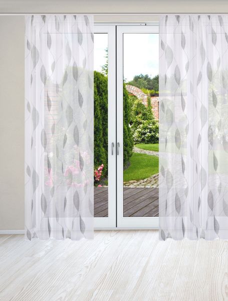 HOME WOHNIDEEN Vorhang "PAOLO" Kräuselband 2 Stk. tlg. 2er Pack Kräuselband günstig online kaufen