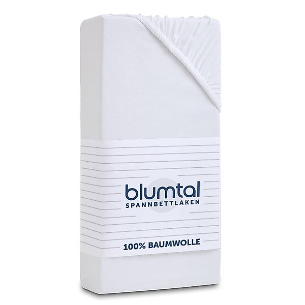 Blumtal Spannbettlaken Blumtal Basics 100% Baumwolle, günstig online kaufen
