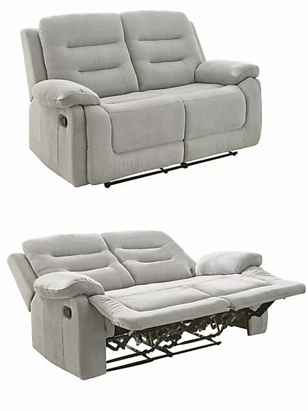 luma-home 2-Sitzer 15502, Sofa mit halbautomatischer Relaxfunktion 162 cm b günstig online kaufen