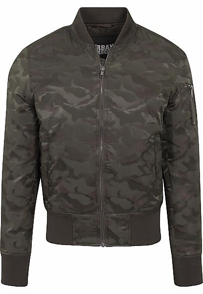 URBAN CLASSICS Bomberjacke "Urban Classics Herren Tonal Camo Bomber Jacket" günstig online kaufen