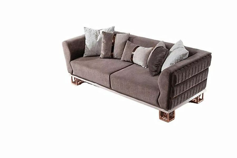 JVmoebel 3-Sitzer Wohnzimmer Dreisitz Sofa 3 Sitzer Sofas Sitz Design Couch günstig online kaufen