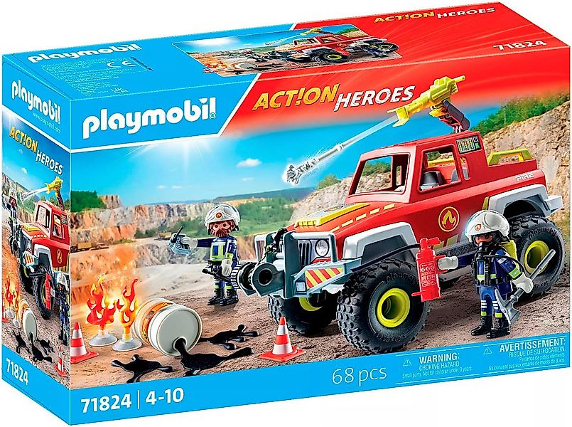 Playmobil® Feuerwehrtruck (71824), Playmobil Action Heroes Konstruktions-Sp günstig online kaufen