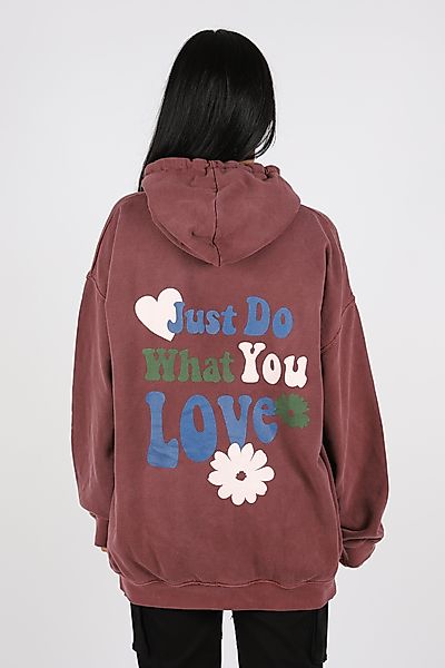 Worldclassca Hoodie Worldclassca Oversized Just LOVE günstig online kaufen