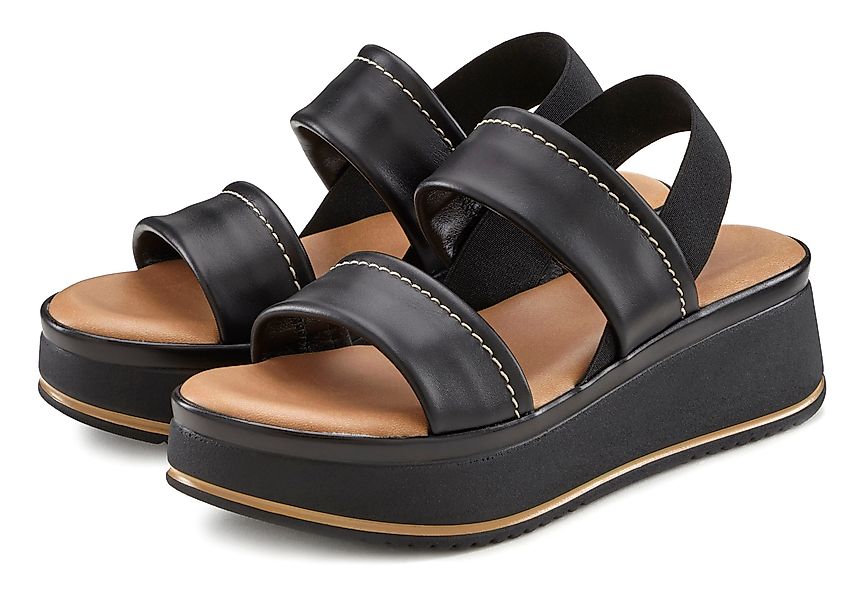 LASCANA Sommerschuh, Sandale, Sandalette, offener Schuh, günstig online kaufen