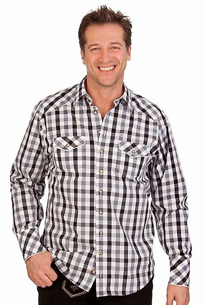 orbis Trachtenhemd Trachtenhemd - H1320 - schwarz günstig online kaufen