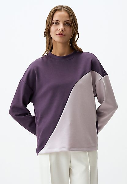 Jimmy Key Sweatshirt Rundhalsausschnitt Farbe Übergang günstig online kaufen