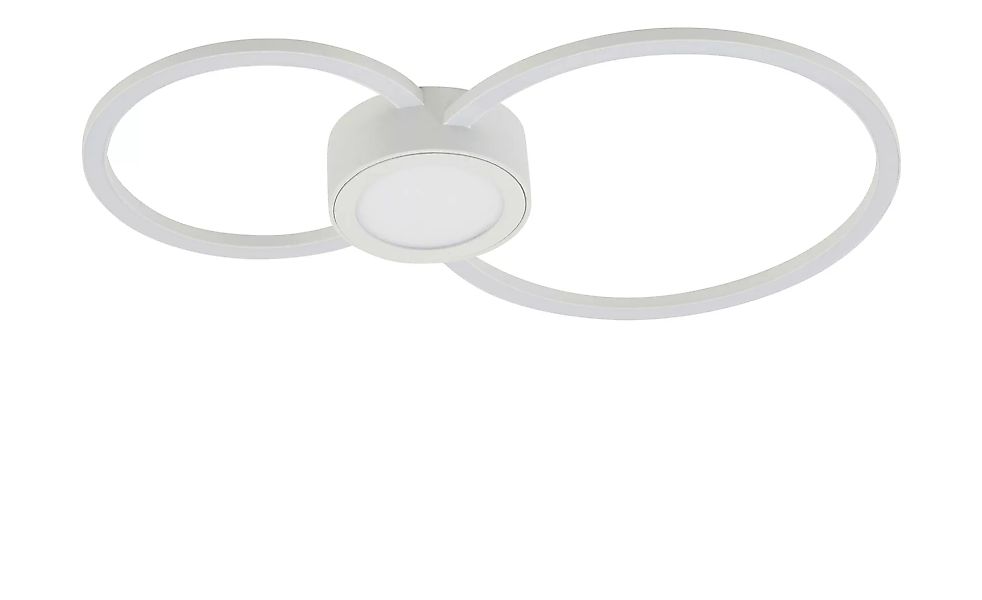 KHG LED-Deckenleuchte, 3-flammig, weiß - weiß - 43 cm - 4 cm - 26 cm - Lamp günstig online kaufen