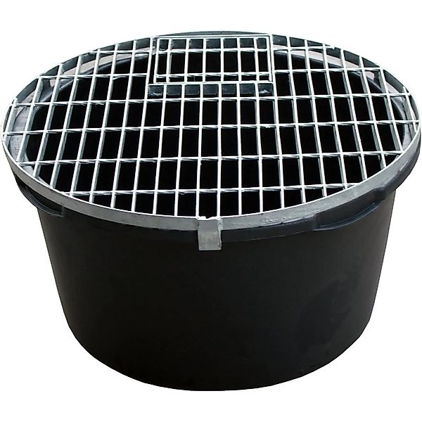 Intergarden Springbrunnenbecken 66cm Becken + Abdeckgitter Abdeckung Becken günstig online kaufen