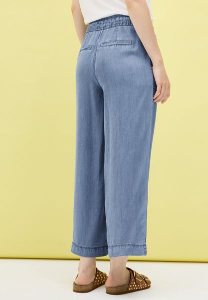 Wide Leg Lyocell-Hose günstig online kaufen