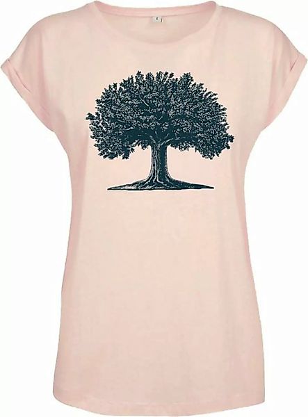 Baddery Print-Shirt Garten T-Shirt Damen : Arbor Magna - Frauen Tshirt - Na günstig online kaufen