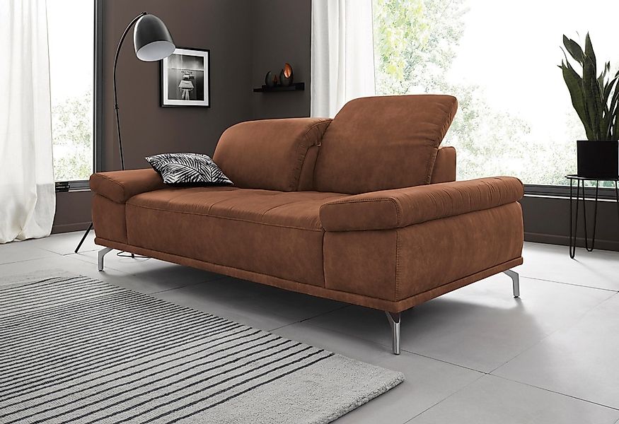 Home affaire 2-Sitzer "Caluna" mit Sitztiefen- und Kopfteilverstellung günstig online kaufen